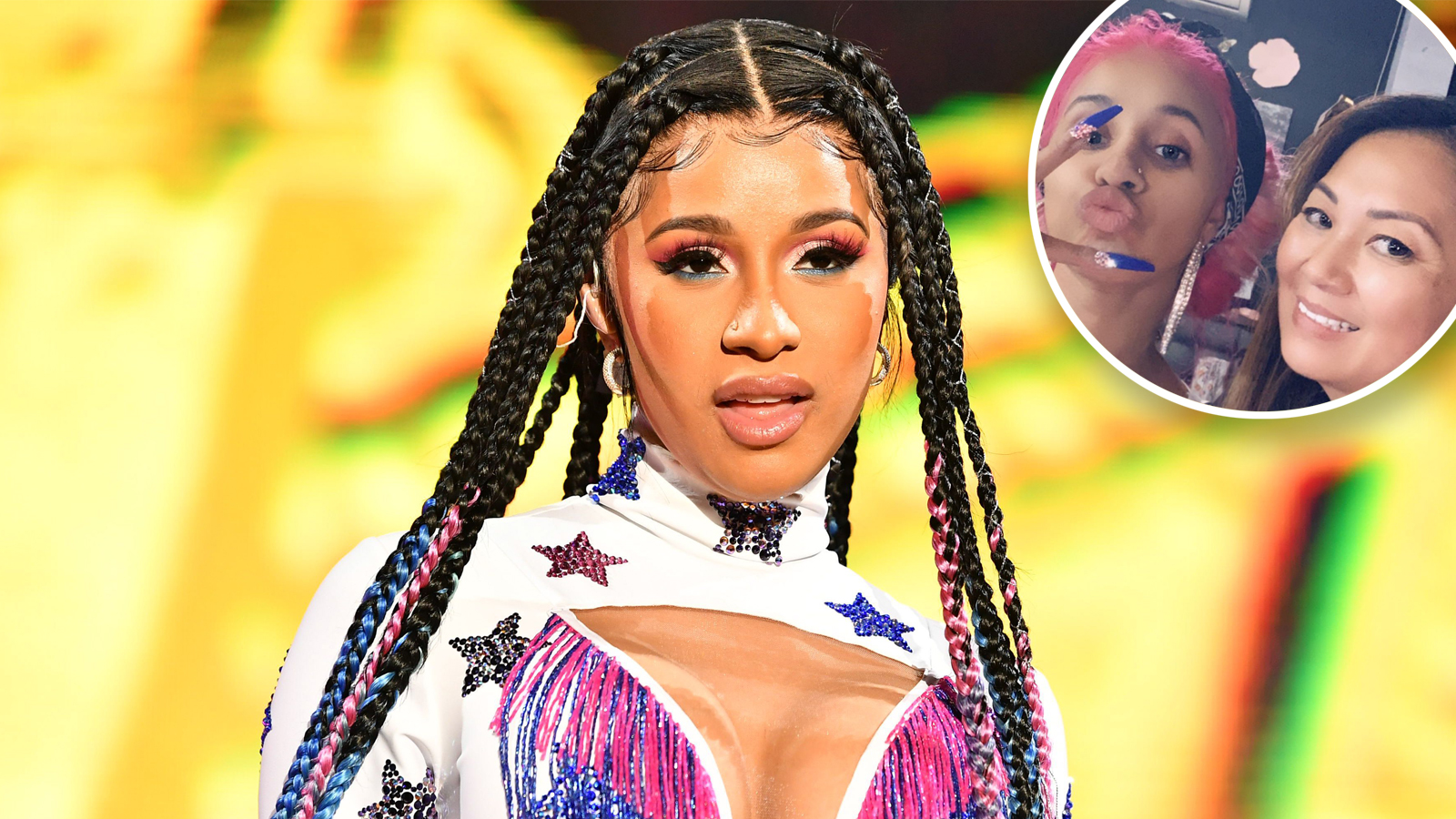 Cardi B Debuted One Of Her Longest Nail Looks Ever For Her 28th Birthday