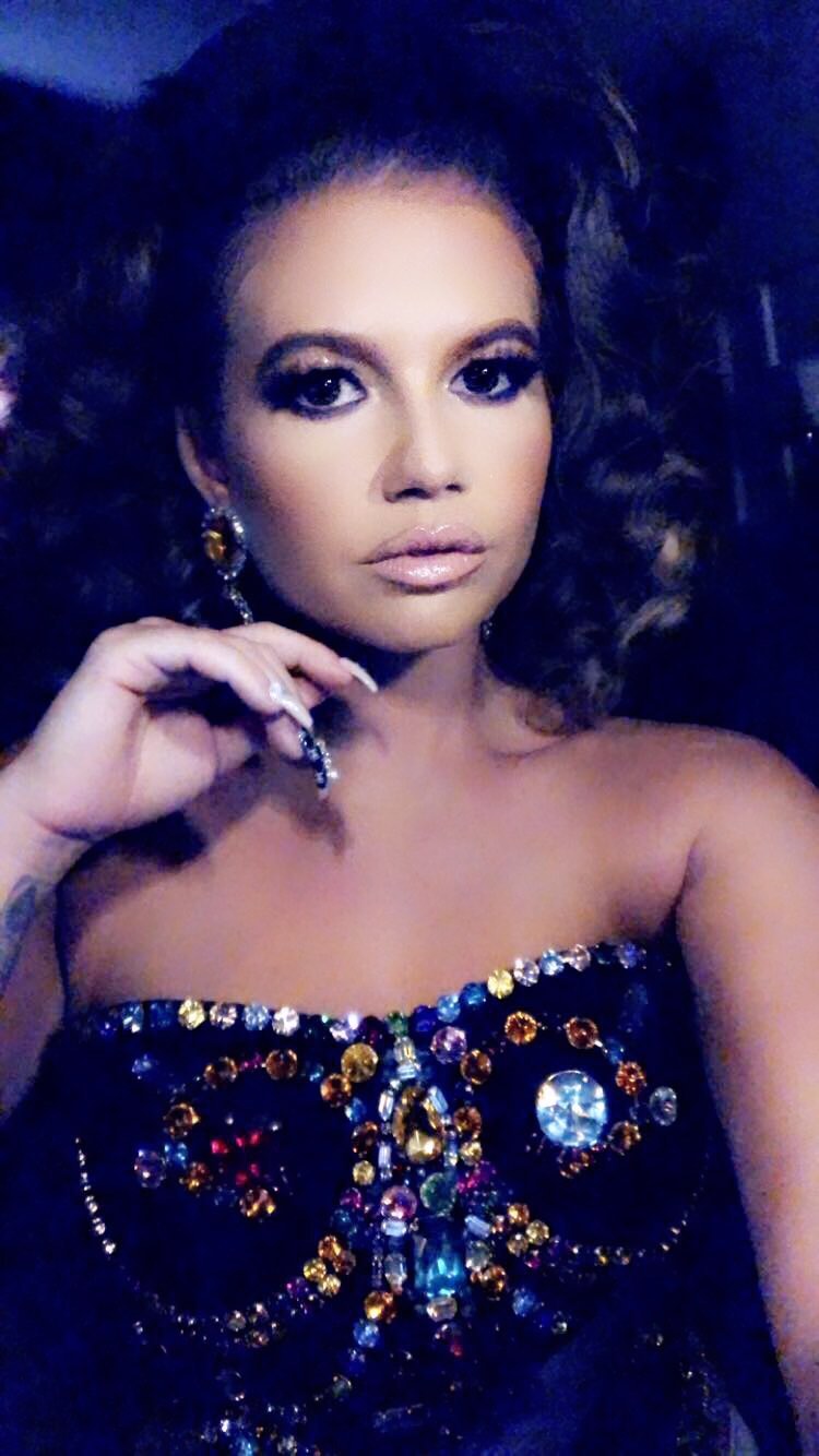 Chanel West Coast Rapping On Instagram