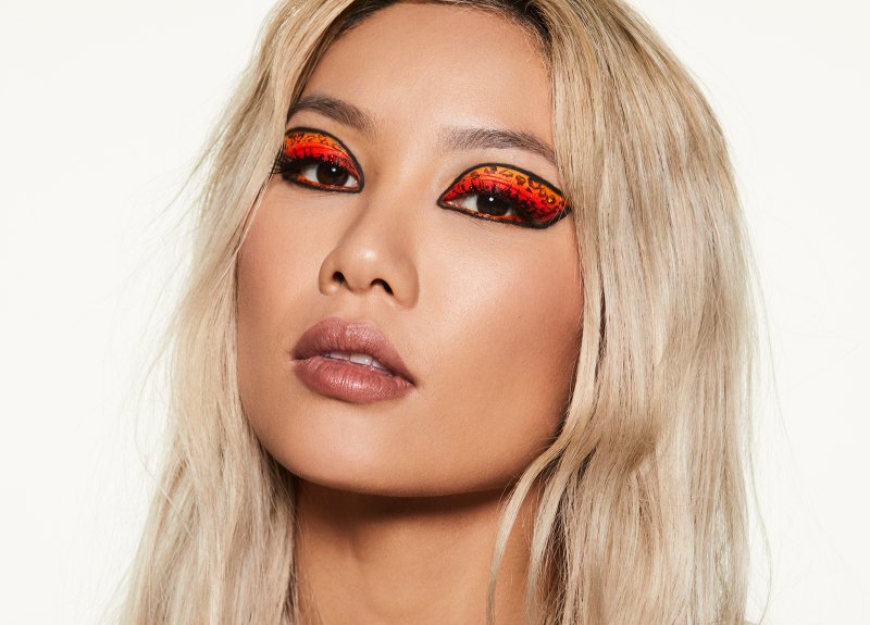 Cheetos House of Flamin Haute Makeup Cheetah Eyes