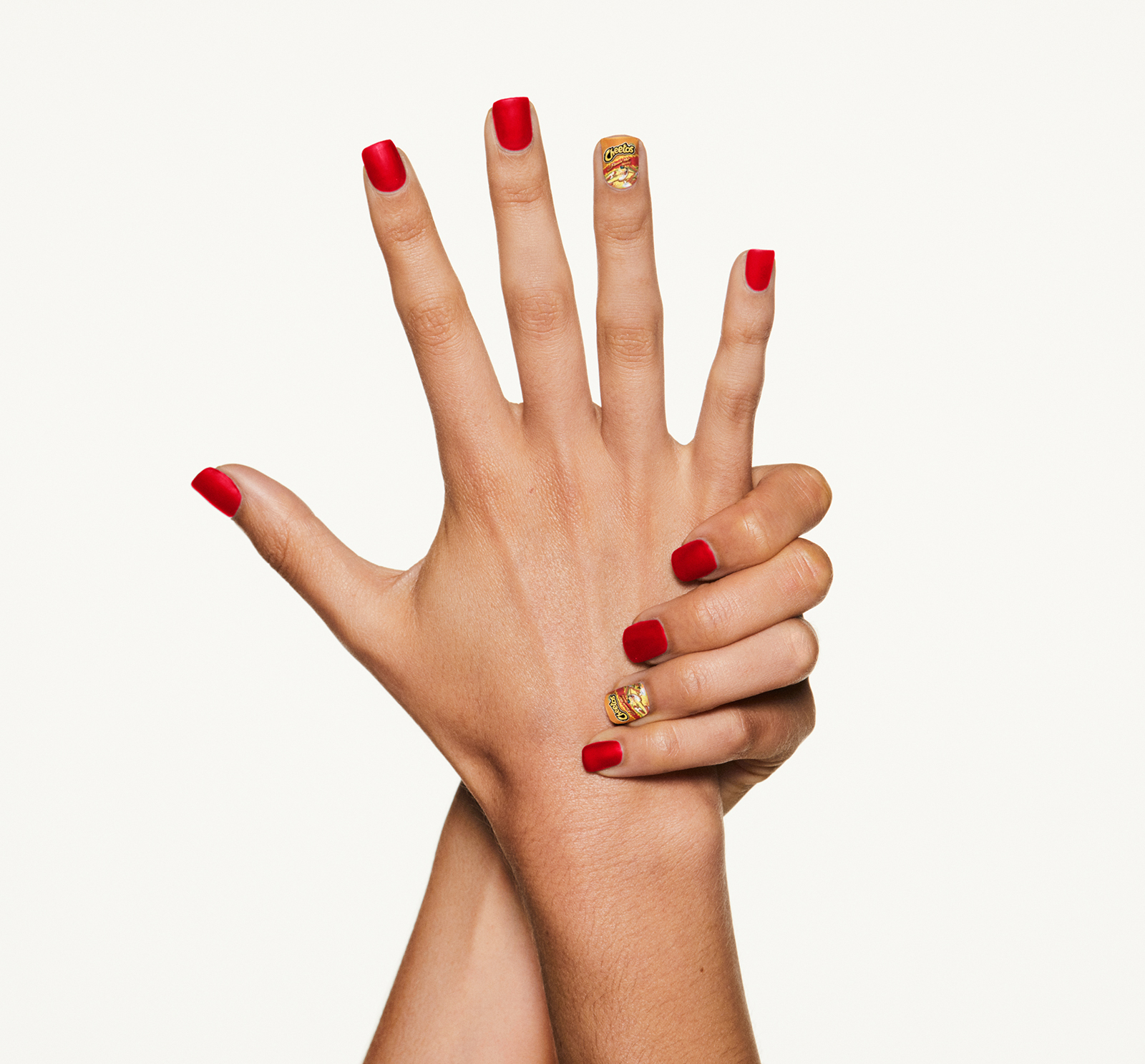 Cheetos House of Flamin Haute Nails Cheetos Logo