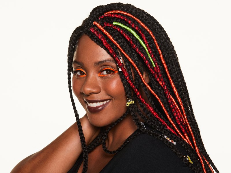 Cheetos House of Flamin Haute Ribbon Braids