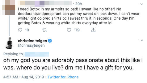 Chrissy Teigen Twitter