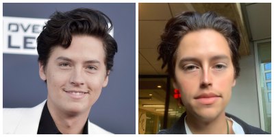 Cole Sprouse with edited photo