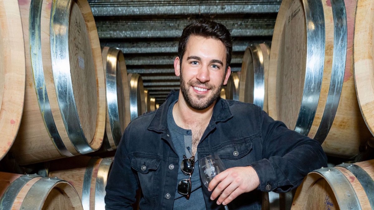 Derek Peth With Some Wine