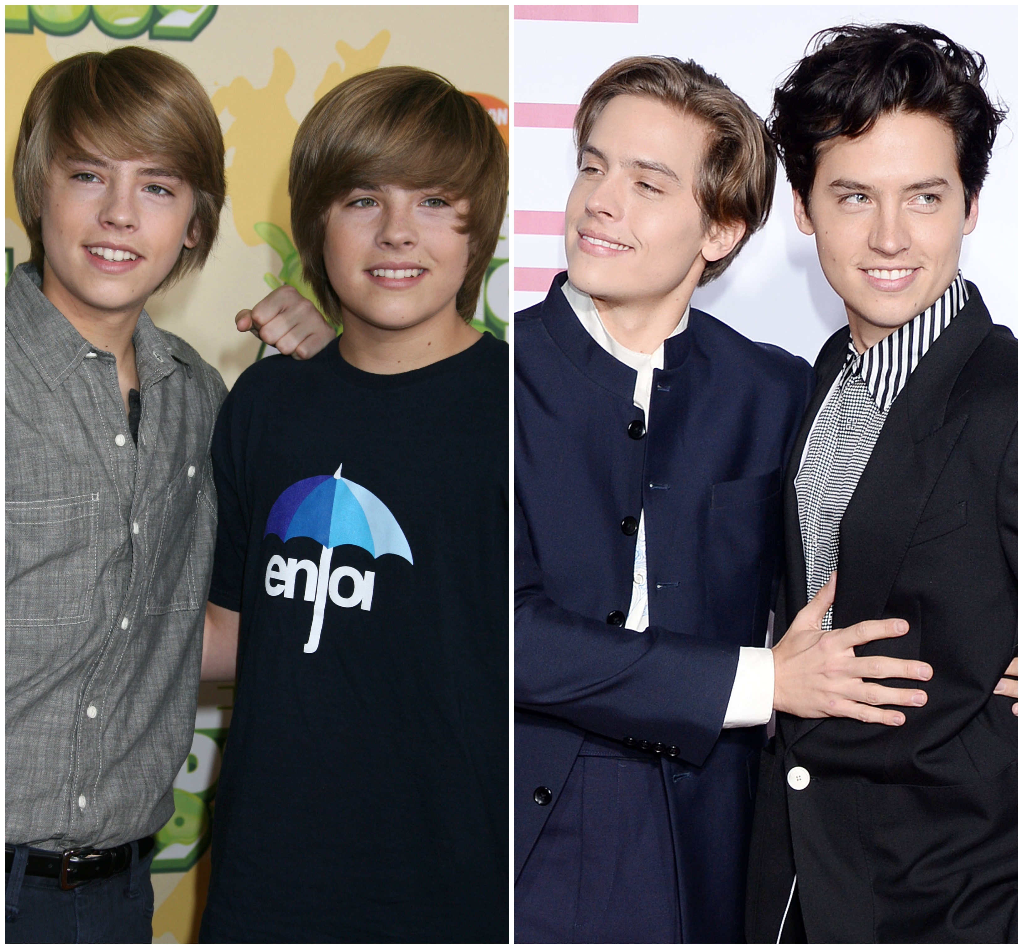 Small Boy With - Dylan and Cole Sprouse Transformation Gallery: Photos Then and Now