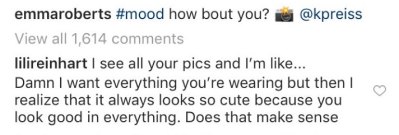 Emma Roberts Lili Reinhart