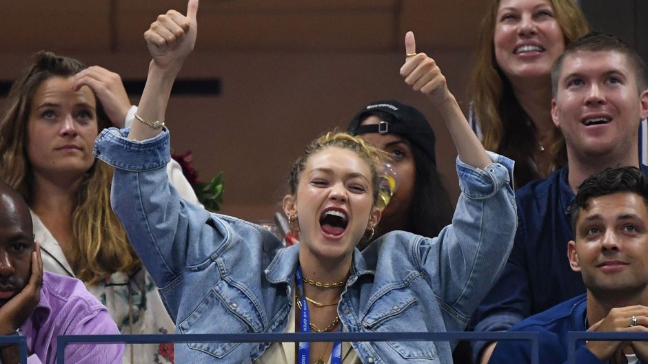 Gigi Hadid Gets A Little Rowdy(Again) At The US Open