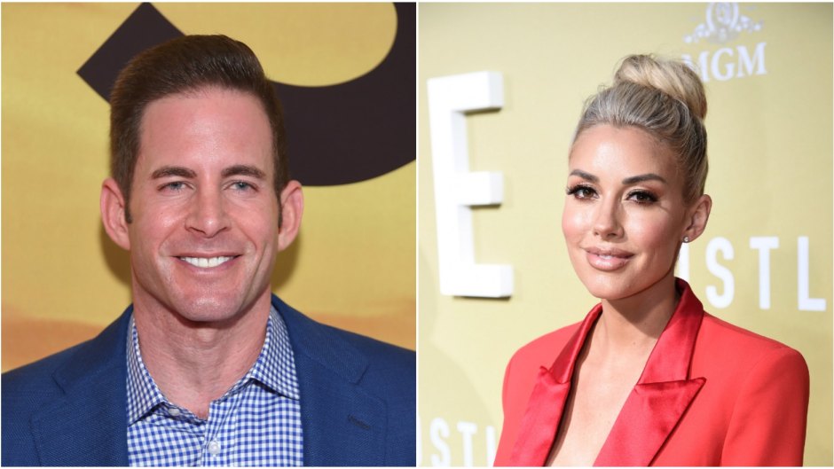 Heather Rae Young and Tarek El Moussa Side By Side