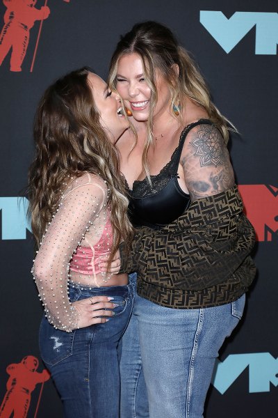 Kailyn Lowry and Leah Messer 2019 VMAs