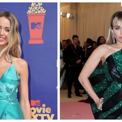 Kaitlynn Carter Listens to Don't Worry Be Happy After Kissing Miley Cyrus