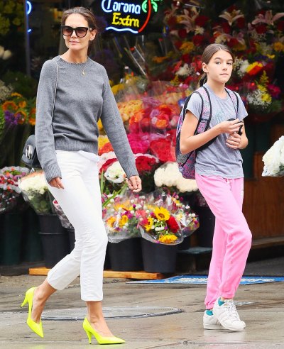 Katie Holmes and Suri Cruise Step Out Following Jamie Foxx Split