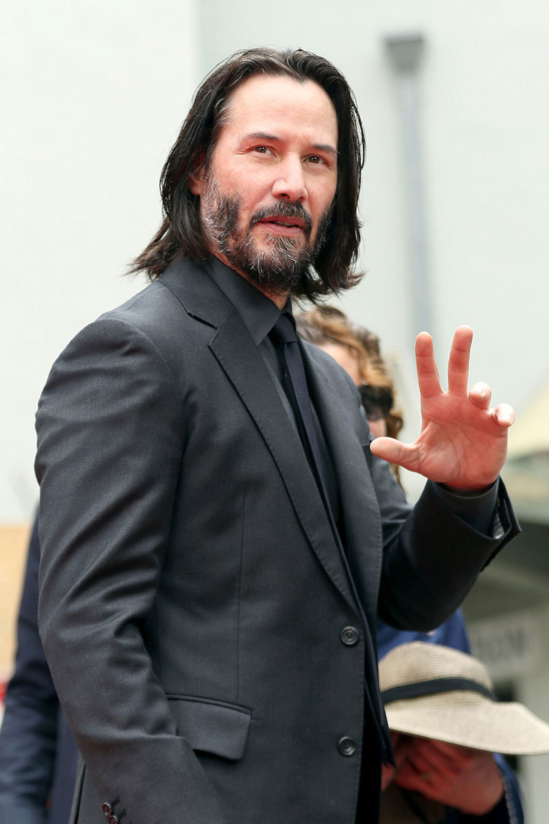 Keanu Reeves Left Handed