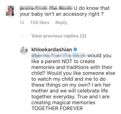 Khloe Kardashian Claps back