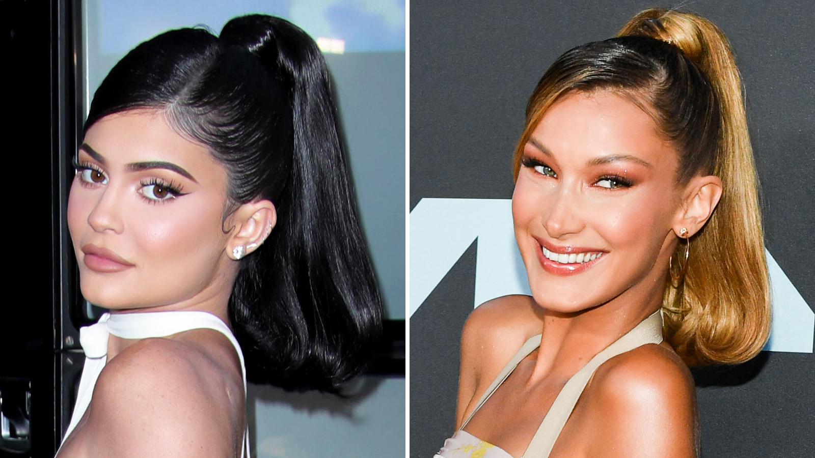 Kylie Jenner Takes Her 'Hair Inspo' From Bella Hadid for Netflix Premiere