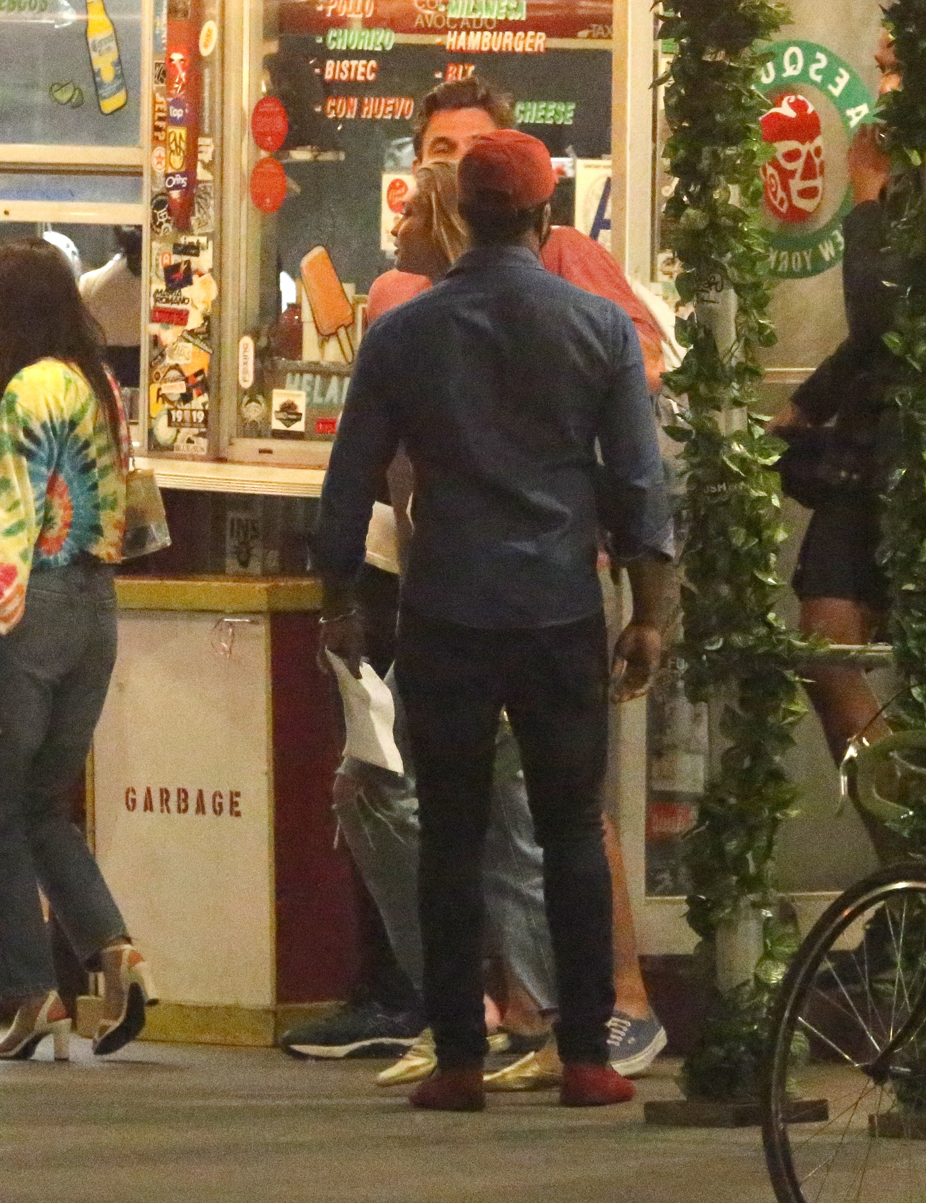 Gigi Hadid and Tyler Cameron seen leaving dinner in New York