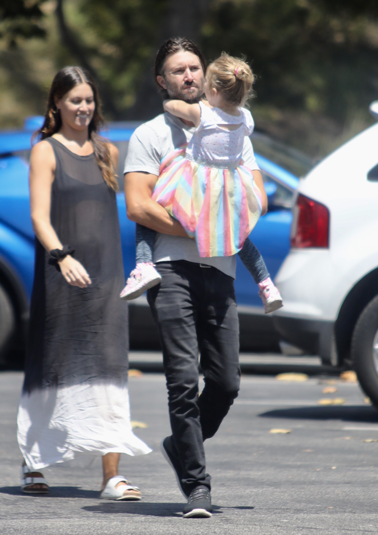 Brandon Jenner and pregnant girlfriend Cayley Stoker seen making visit to vitamin store