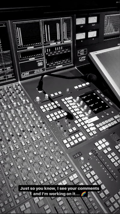 Selena Gomez talks about her new album on Instagram