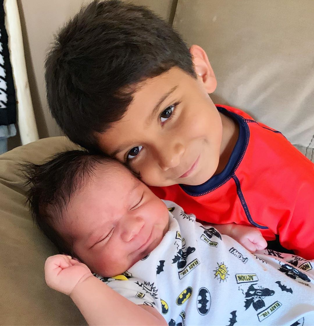 Nicole Snooki Polizzi's youngest son Angelo