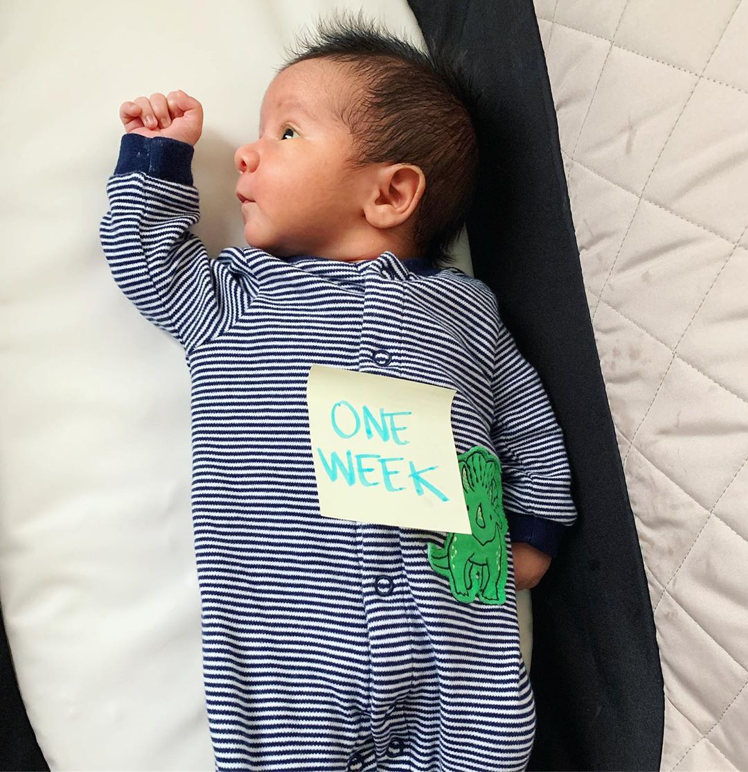 Nicole Snooki Polizzi's youngest son Angelo