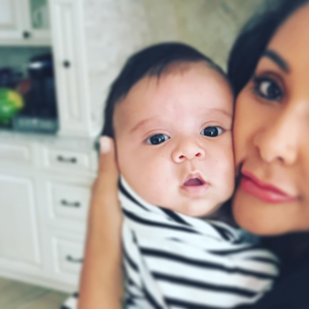 Nicole Snooki Polizzi's youngest son Angelo