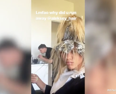 Sofia Richie Hair Highlighted Video