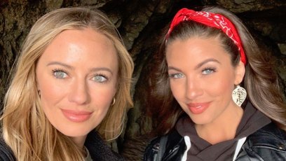 Angela Amezcua Wearing a Red Headband With Annaliese Puccini