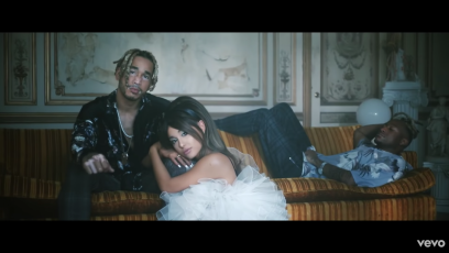 Ariana Grande and Mikey Foster