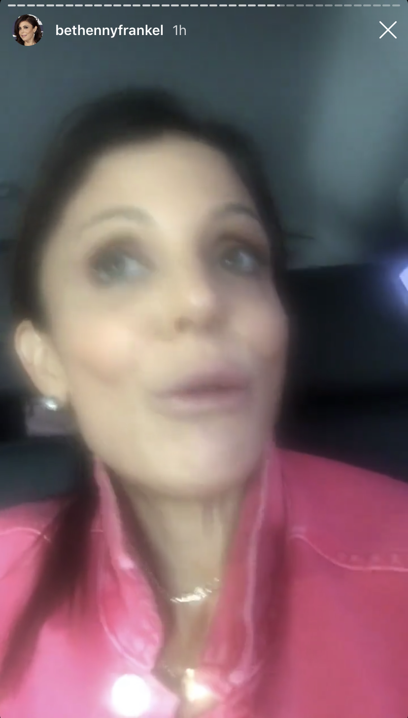 Bethenny Frankel Instagram Story