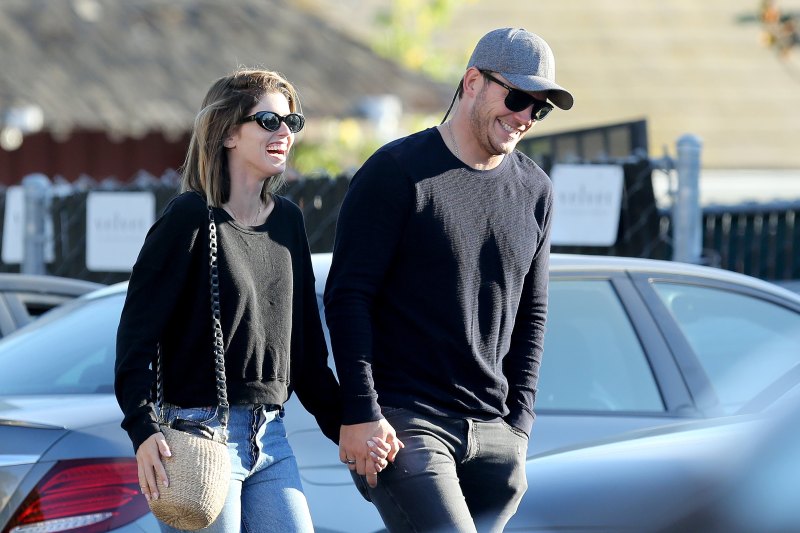 Chris Pratt and Katherine Schwarzenegger Giggle and Hold Hands
