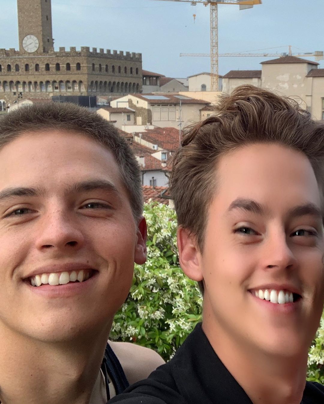 Dylan and Cole Sprouse edited