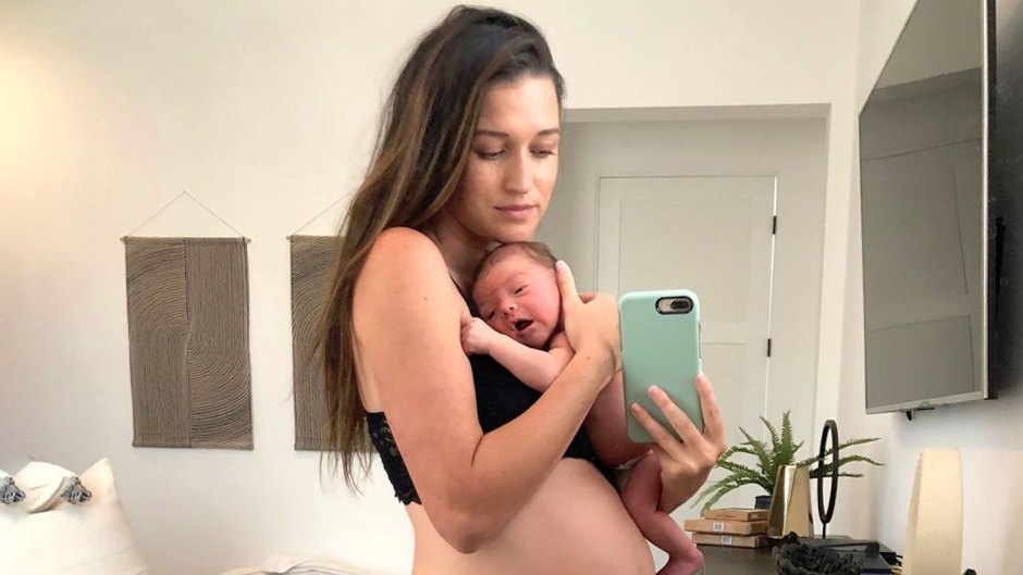 Jade Roper body one week after giving birth to son Brooks