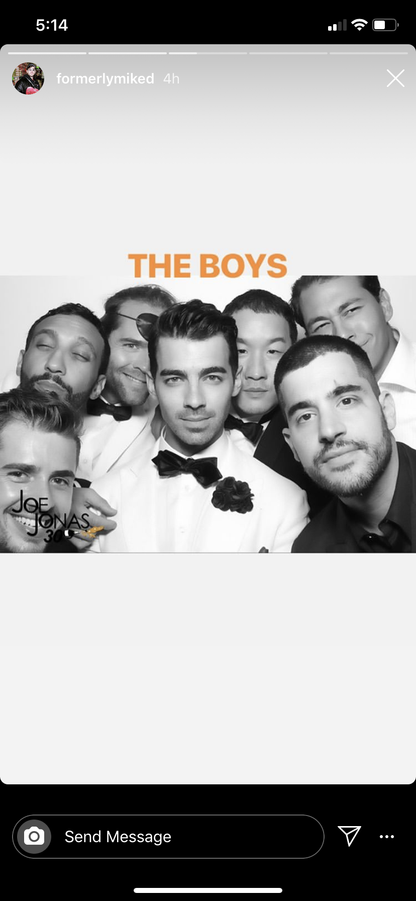 Joe Jonas 30th Birthday Party