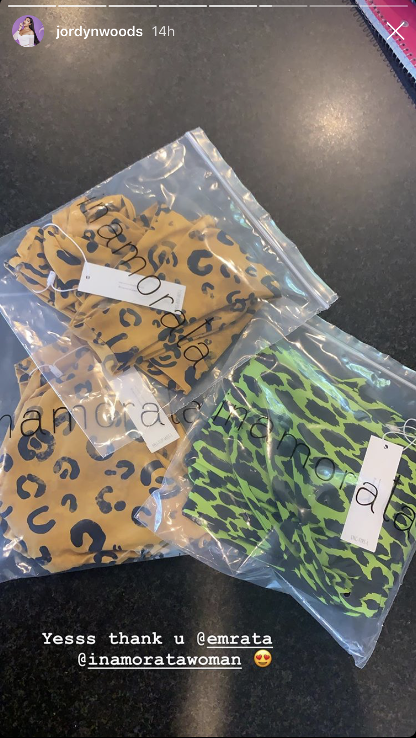 Jordyn woods inamorata emily ratajkowski