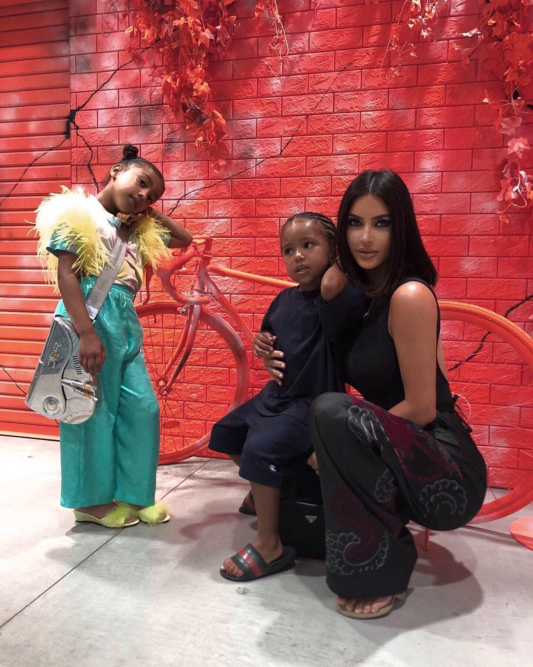 Kim Kardashian West North West Saint West Japan Vacation