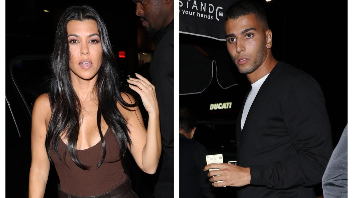 Kourtney Kardashian and Younes Bendjima