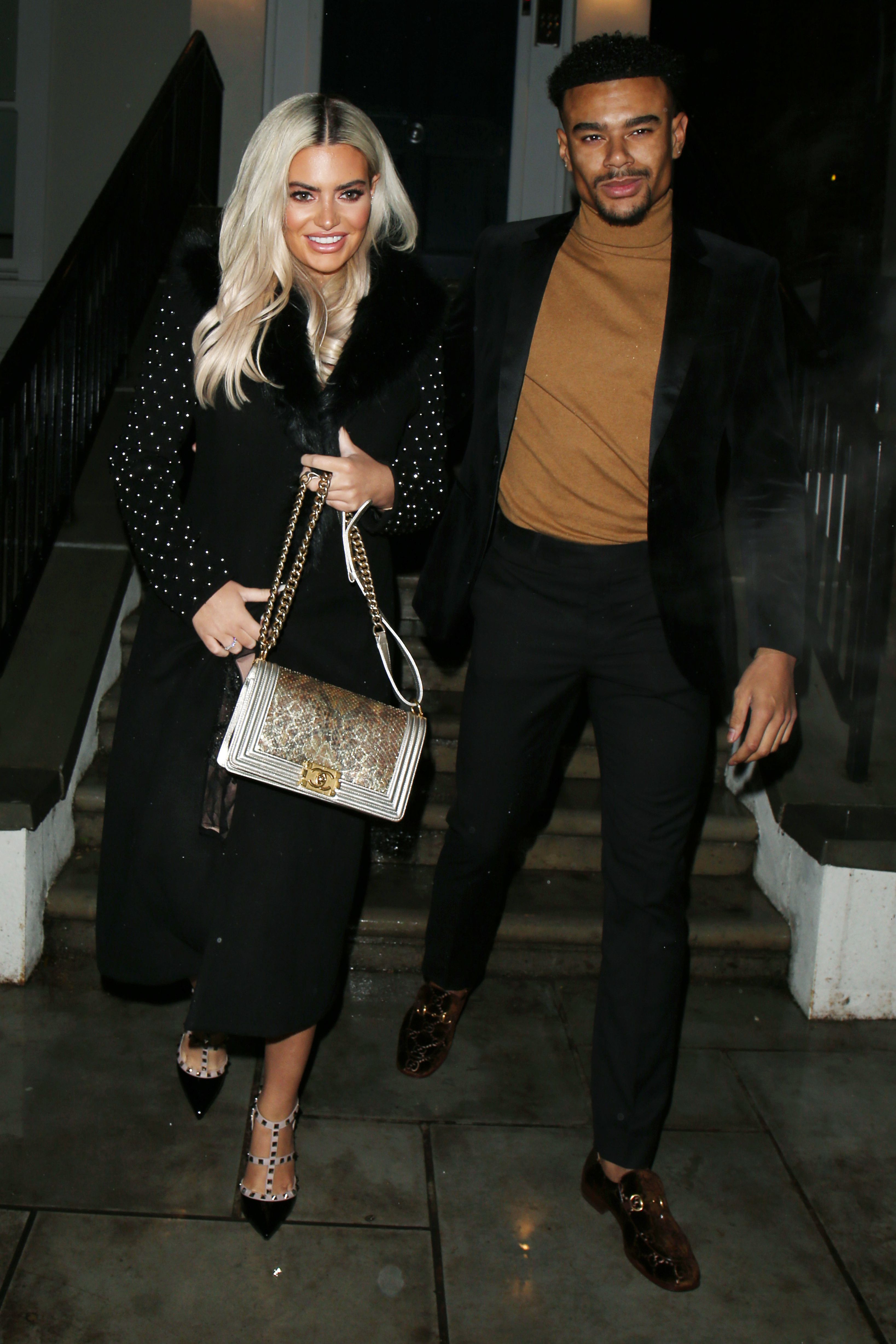 Megan Barton Hanson and Wes Nelson
