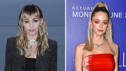 miley cyrus kissing kaitlynn carter