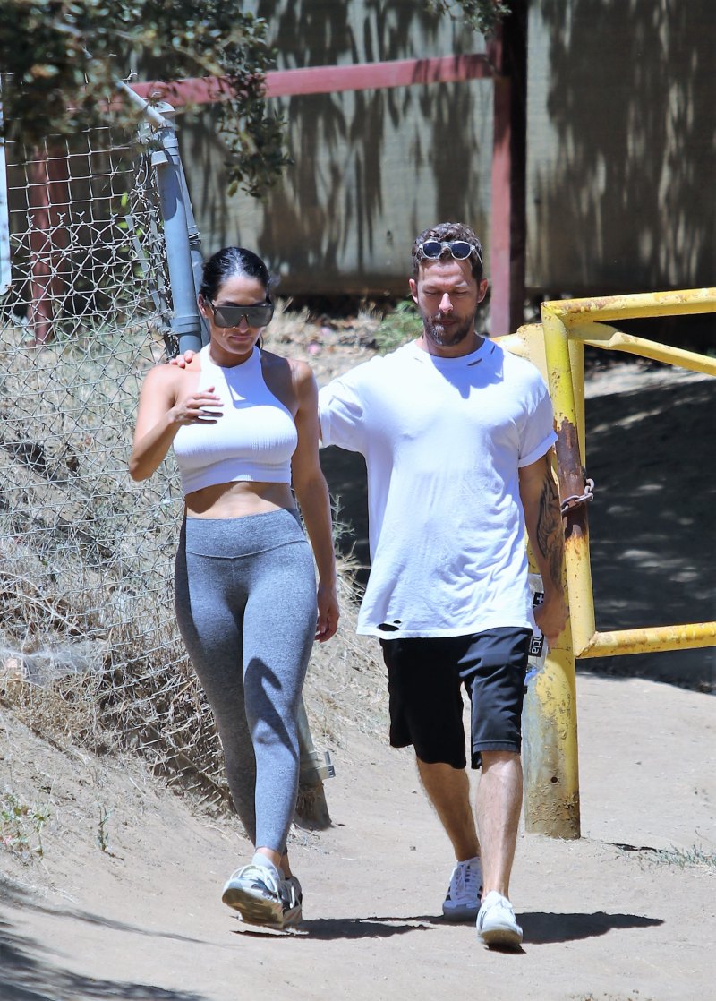 Nikki Bella and Artem Chigvintsev on a Hike