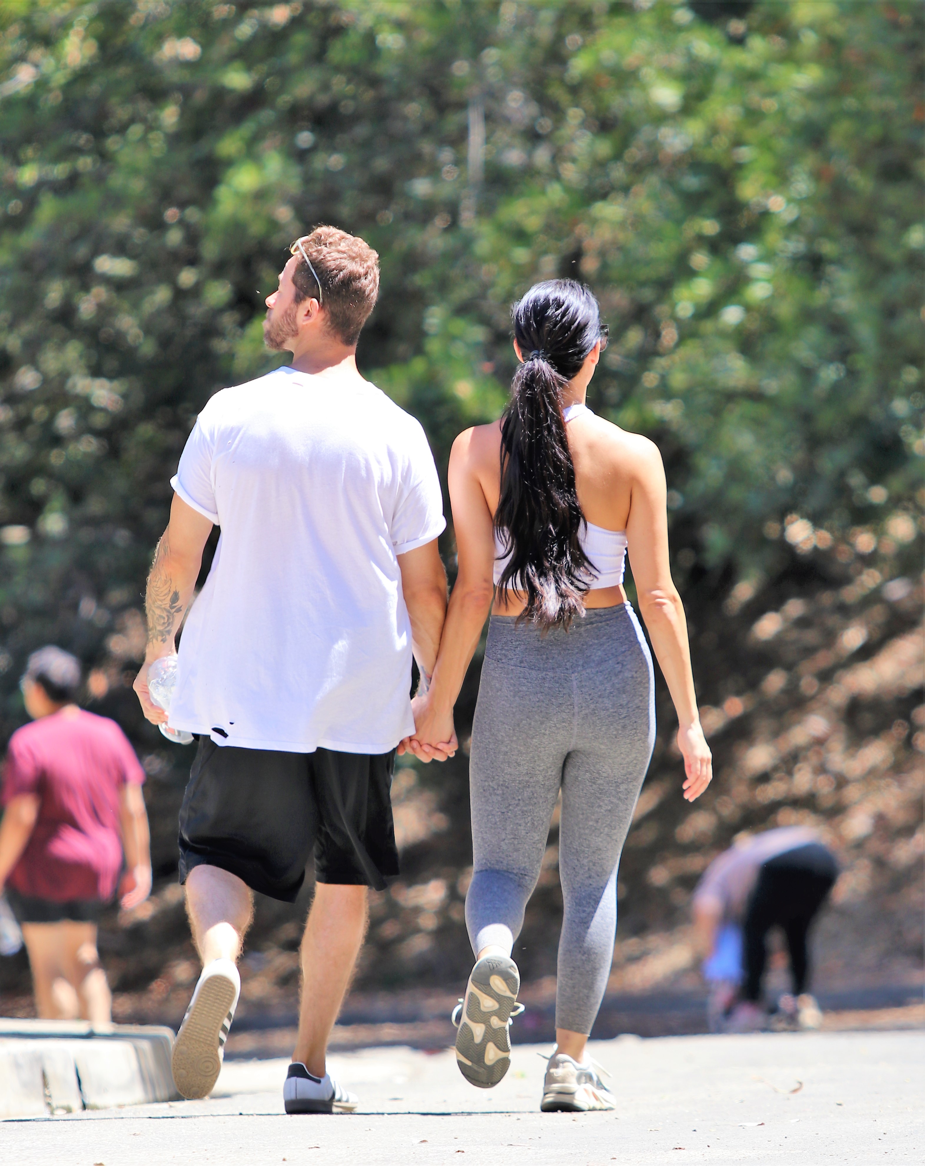 Nikki Bella and Artem Chigvintsev on a Hike