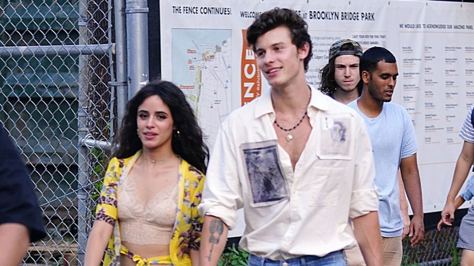 Camila Cabello and Shawn Mendes Walking