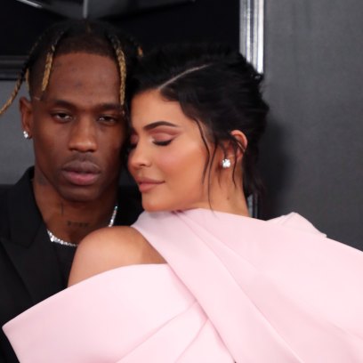 Travis Scott Models Louis Vuitton Bag for Kylie Jenner Italy Vacation