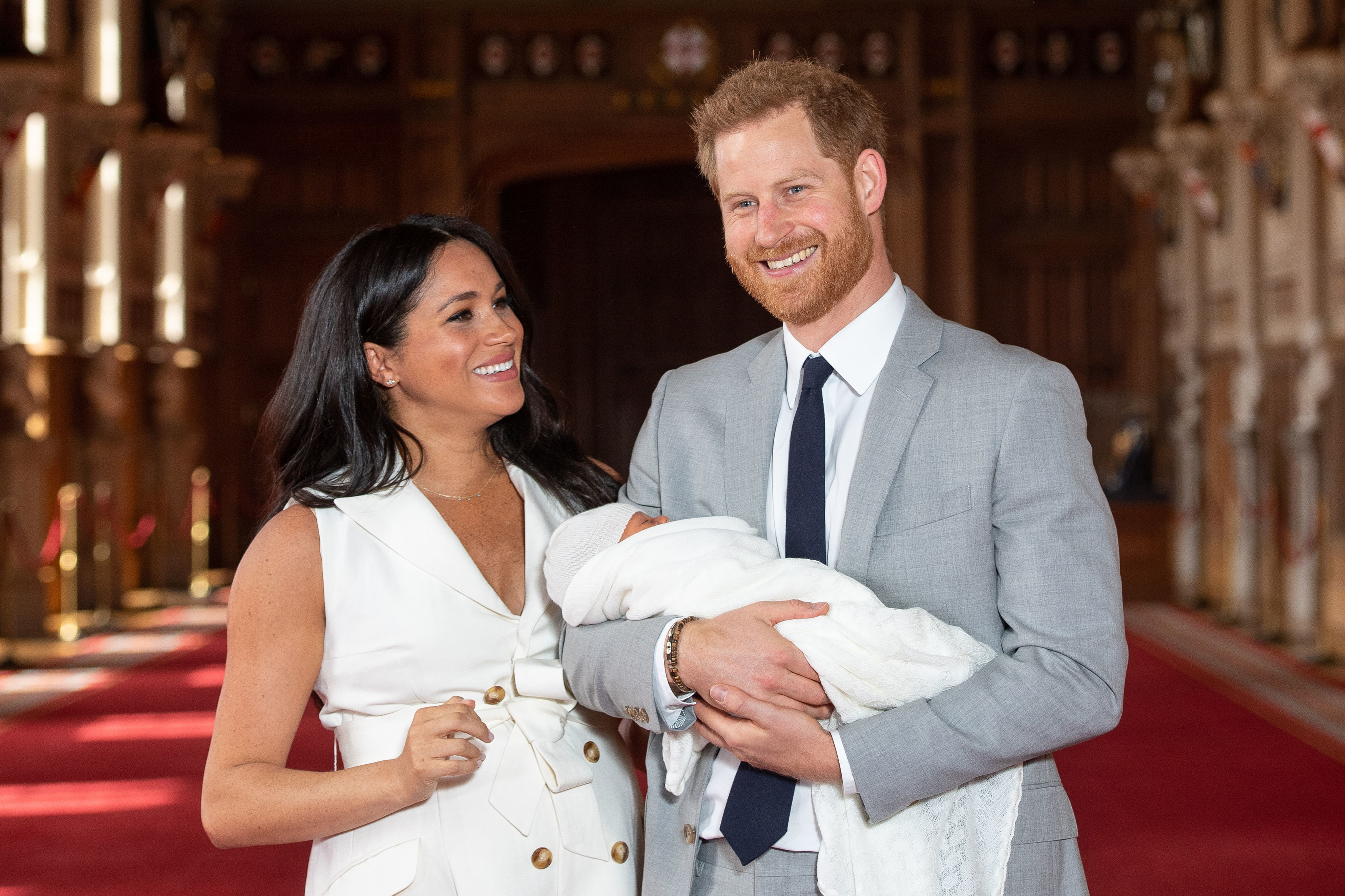 Prince Harry and Meghan Duchess of Sussex new baby Archie