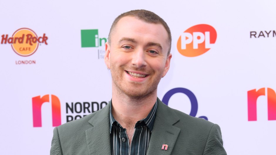 Sam Smith Smiling in a Green Suit Heartfelt Instagram Message I am Enough