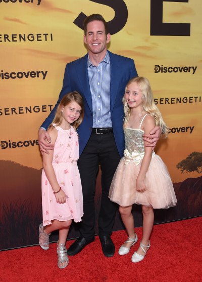 Tarek El Moussa and Daughters