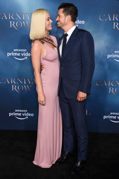 Orlando Bloom and Katy Perry Carnival Row Premiere