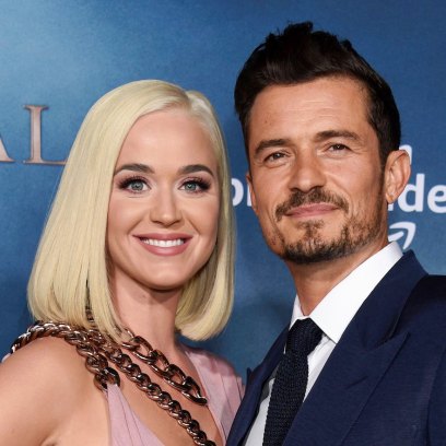 Orlando Bloom Katy Perry Carnival Row Red Carpet Engaged Relationship Love Notes