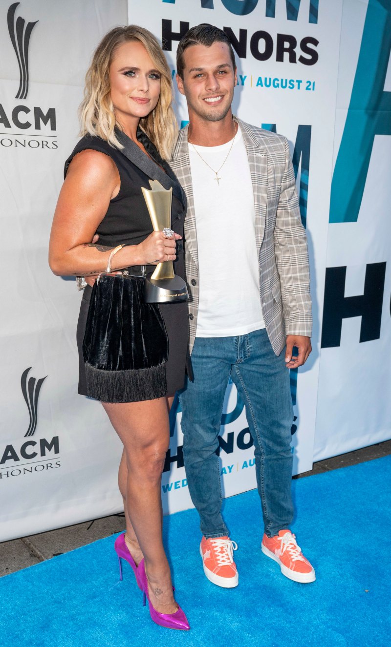 Miranda Lambert and Brendan Mcloughlin ACM Honors Red Carpet