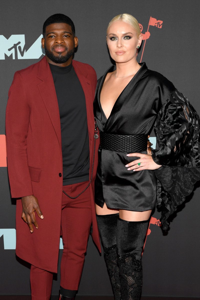 Lindsey Vonn and P.K. Subban 2019 MTV VMAs