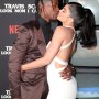 Travis Scott and Kylie Jenner Kiss at Look Mom i Can Fly Netflix Premiere