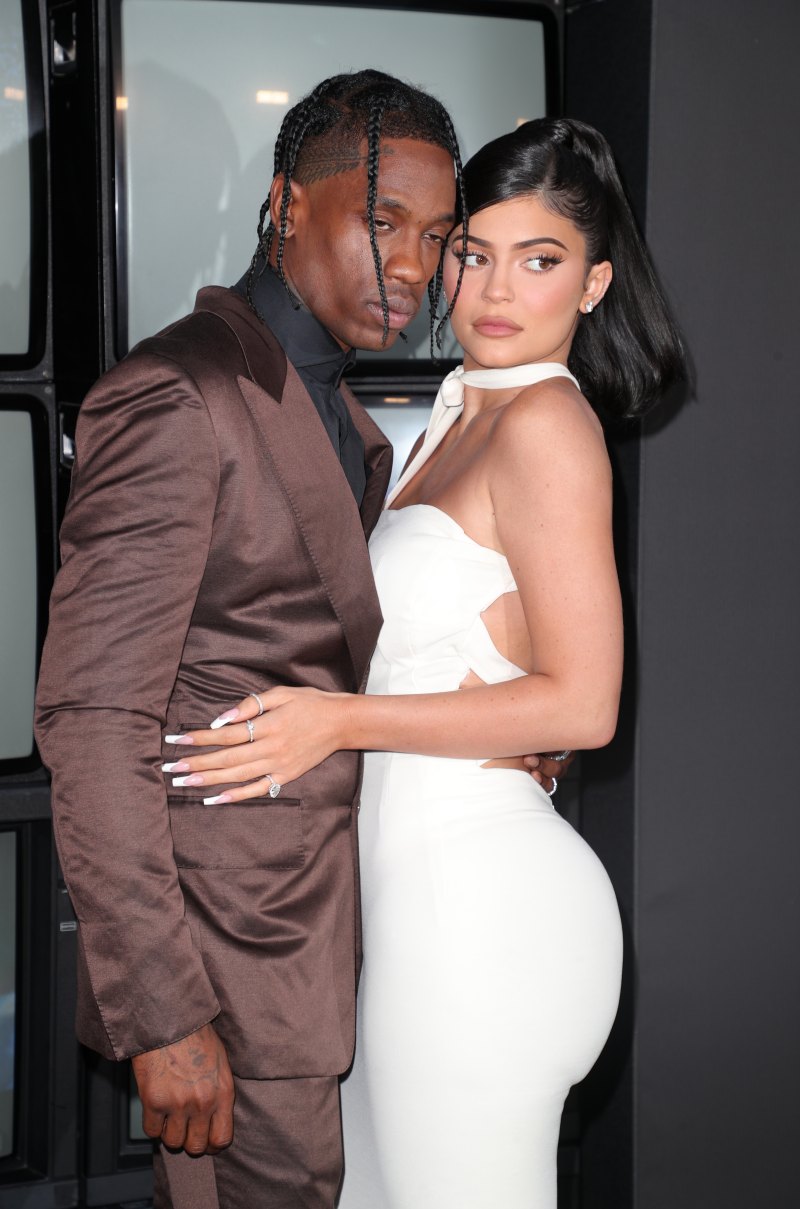 Travis Scott and Kylie Jenner relationship couple at Netflix Premiere